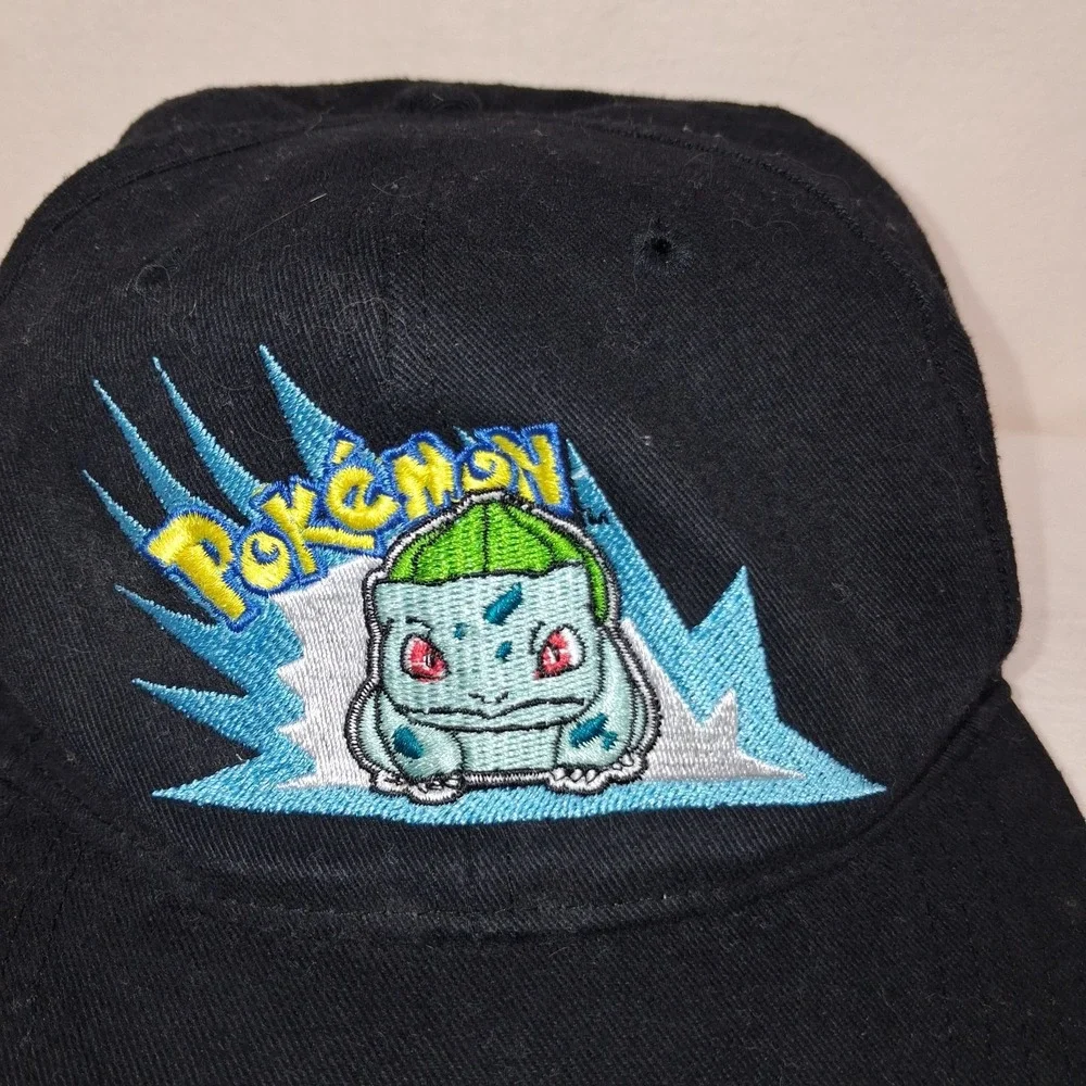 Vintage Official Nintendo Pokemon Bulbasaur Youth Hat Gotta Catch Em All Cap
